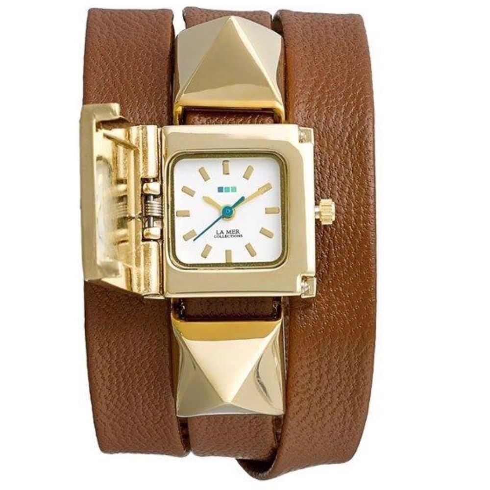 LA MER COLLECTIONS Cairo Pyramid Wrap Watch